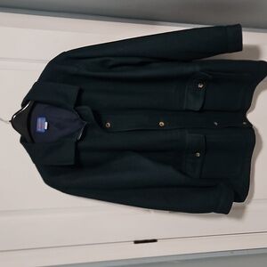 Vintage Pendleton Wool Field Coat Green Thinsulate Jacket Made In USA Mens XL